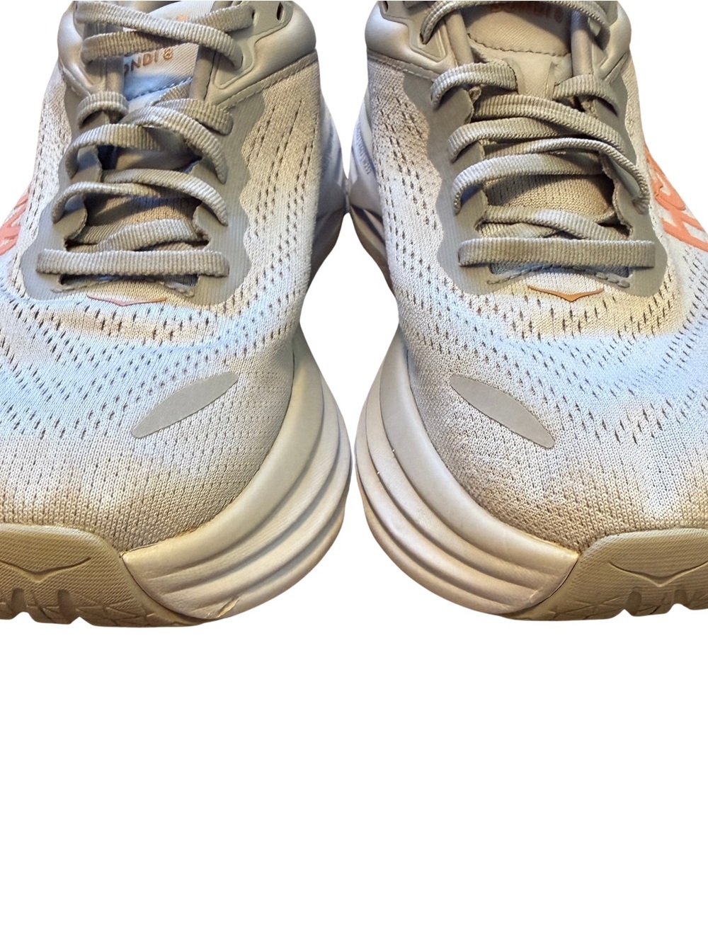 Hoka Bondi 8 Gray Running Athletic Shoes Women’s 8 - Picture 5 of 8